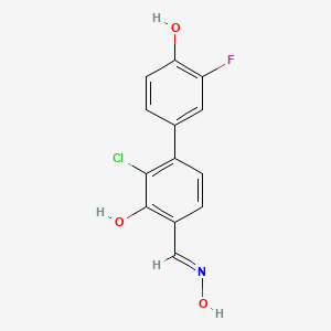 Chemical structure of FERb 033