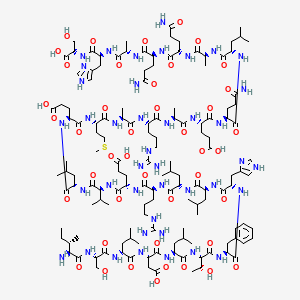 Chemical structure of CRF (6-33)