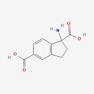 Chemical structure of AIDA