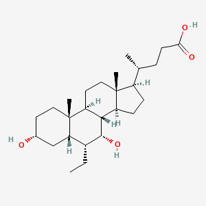 Chemical structure of Obeticholic Acid