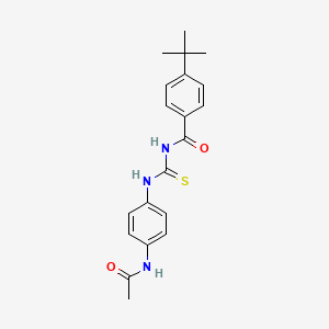 Chemical structure of Tenovin-1