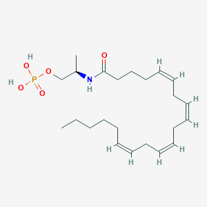 Chemical structure of R-1 Methanandamide Phosphate