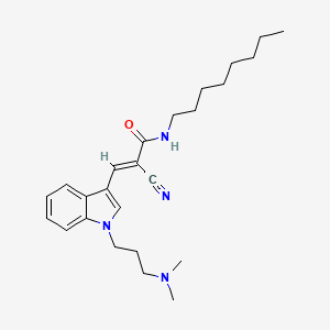 Chemical structure of Dynole 34-2