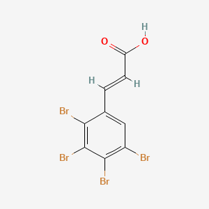 Chemical structure of TBCA