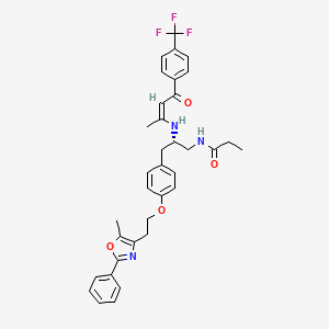 Chemical structure of GW 6471