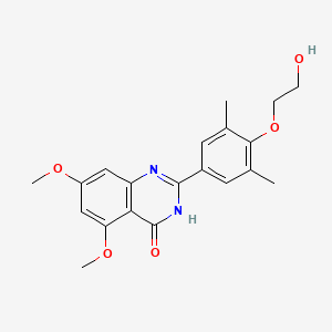 Chemical structure of RVX-208