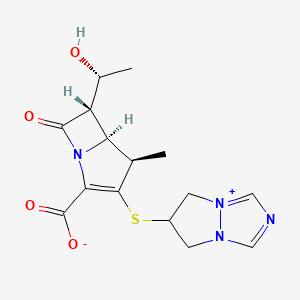Chemical structure of Biapenem