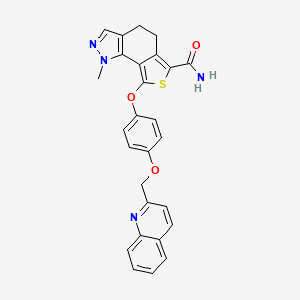 Chemical structure of TD-198946