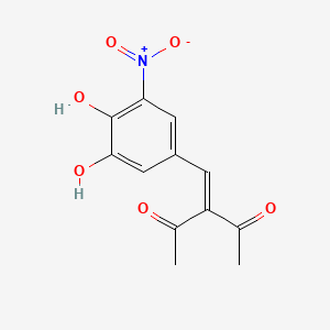 Chemical structure of Nitecapone
