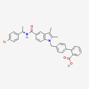 Chemical structure of SR 1824