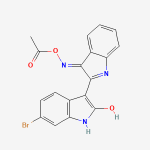 Chemical structure of BIO-acetoxime