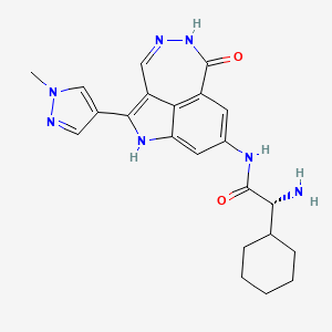 Chemical structure of PF-477736