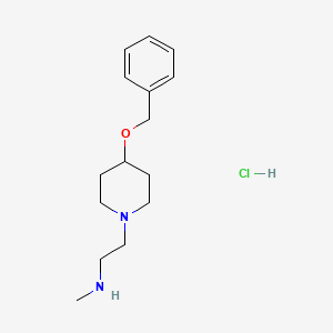 Chemical structure of MS049 (hydrochloride)