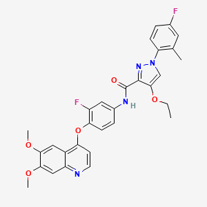 Chemical structure of LDC1267