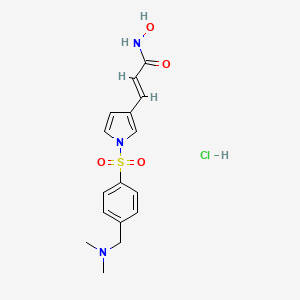 Chemical structure of Resminostat hydrochloride