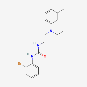 Chemical structure of SB 452533
