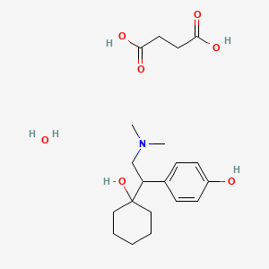 Chemical structure of Desvenlafaxine Succinate