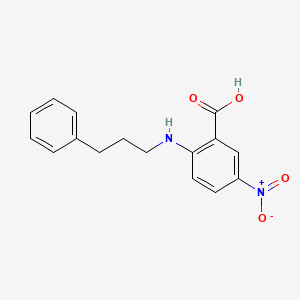 Chemical structure of NPPB