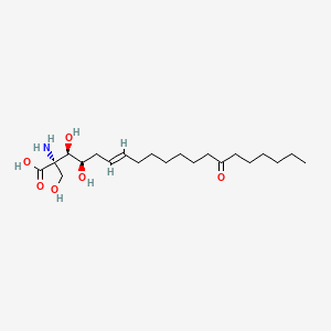 Chemical structure of Myriocin