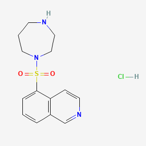 Chemical structure of Fasudil (HA-1077) HCl