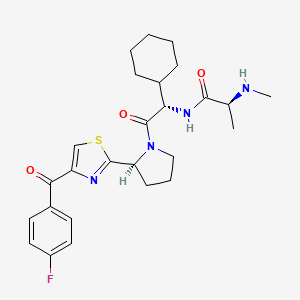 Chemical structure of LCL161