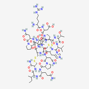 Chemical structure of α-Conotoxin PIA