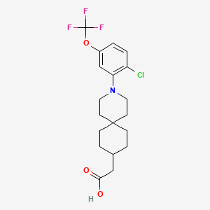 Chemical structure of GPR120 Compound A