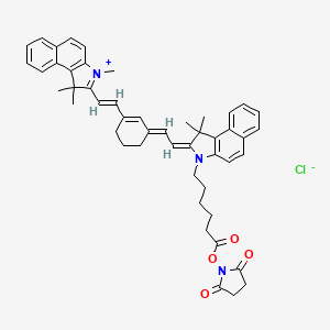 Chemical structure of Cy7·5 NHS ester (non-sulfonated)