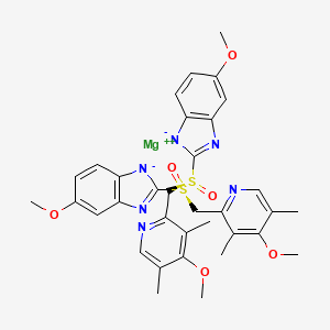 Chemical structure of Omeprazole Magnesium