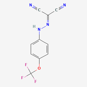 Chemical structure of FCCP
