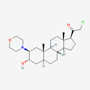 Chemical structure of Org 20599