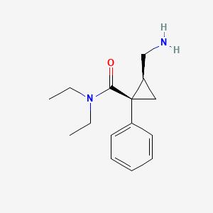 Chemical structure of Milnacipran