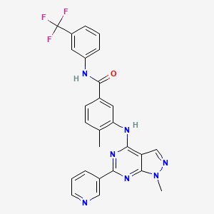 Chemical structure of NVP-BHG712