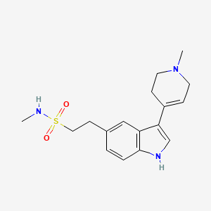 Chemical structure of 3,4-dihydro Naratriptan