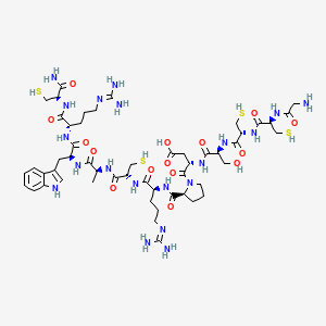 Chemical structure of α-Conotoxin ImI