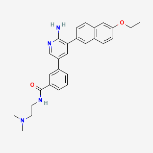 Chemical structure of CRT5