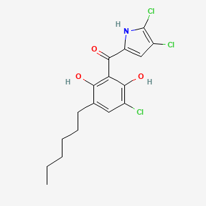 Chemical structure of Celastramycin A