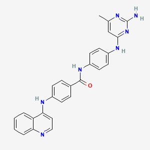 Chemical structure of SGI-1027