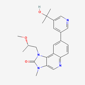 Chemical structure of LY3023414