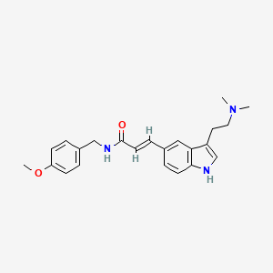 Chemical structure of GR 46611