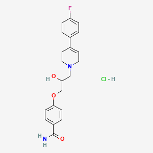 Chemical structure of Ro 8-4304 hydrochloride