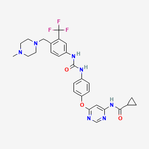 Chemical structure of WS 3