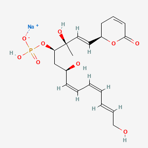 Chemical structure of Fostriecin Sodium