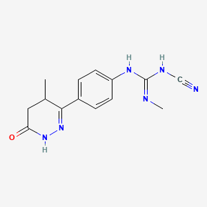 Chemical structure of Siguazodan