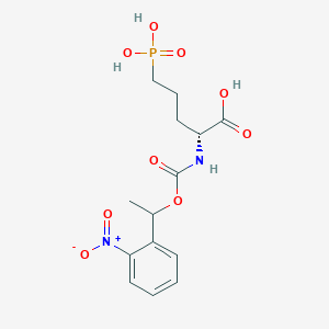 Chemical structure of NPEC-caged-D-AP5