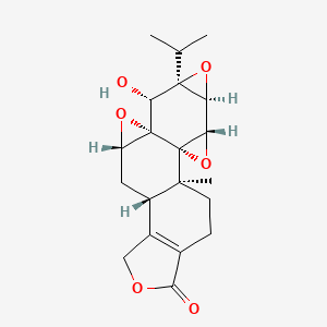 Chemical structure of Triptolide