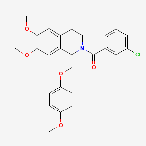 Chemical structure of CIQ