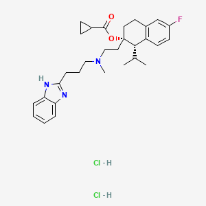 Chemical structure of NNC 55-0396