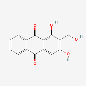 Chemical structure of Lucidin