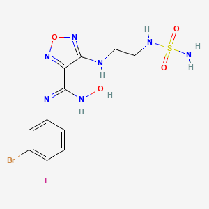 Chemical structure of Incb24360
